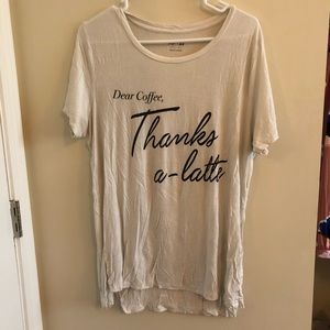 Thanks a latte tee